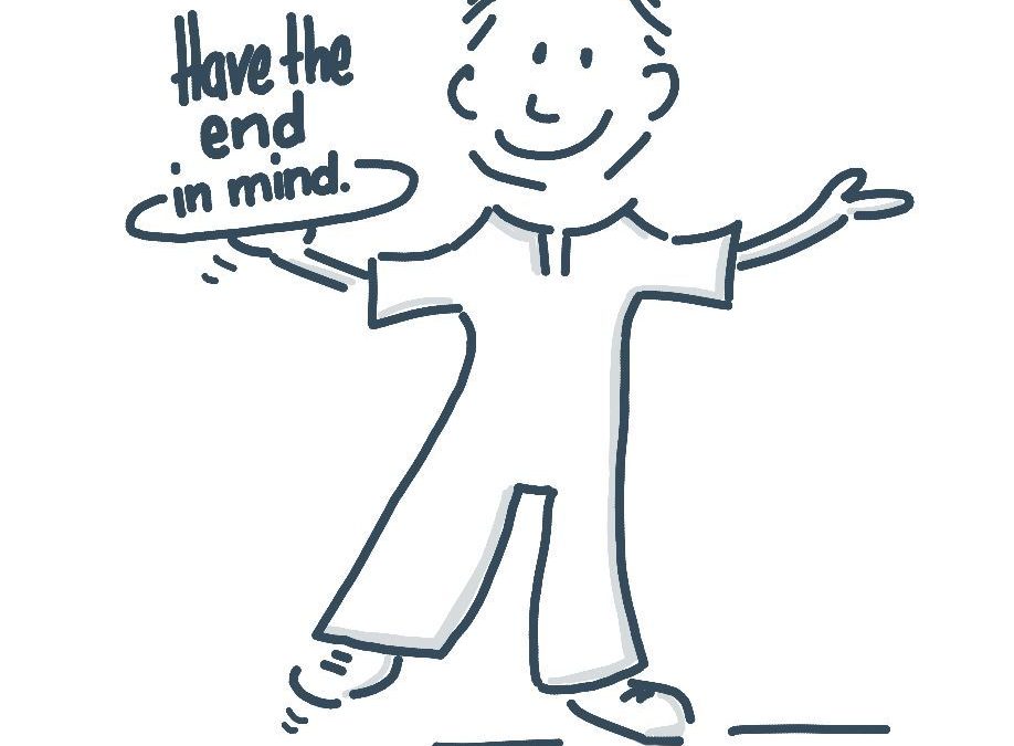 Have the end in mind: Verhaltensänderung nach dem Training