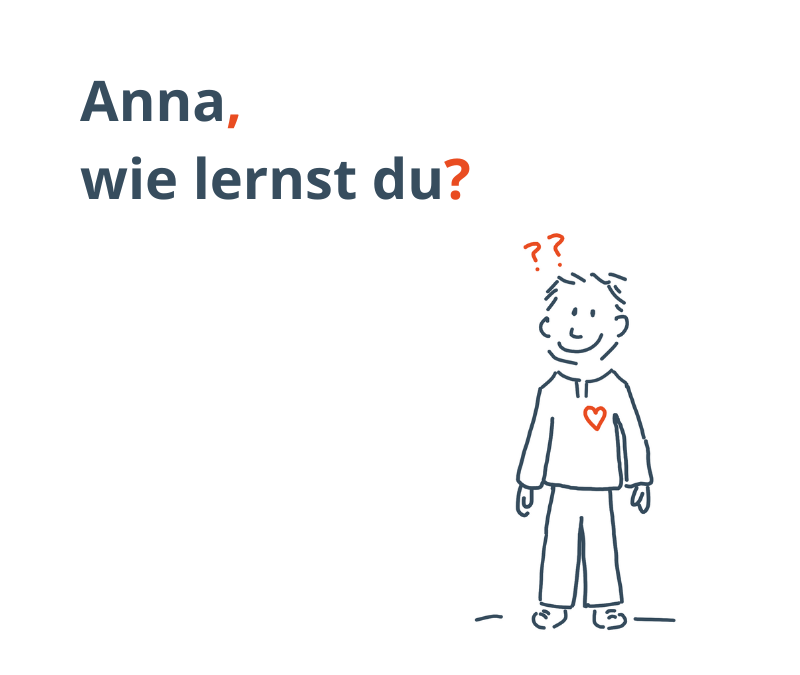 Erfahrung mit lernOS II: Anna, wie lernst du?
